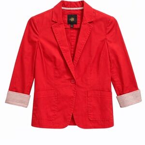 Gianni Bini Bold Red Women's Blazer